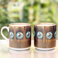 ‘Mayur Dwar’ Tea Cups (250ml) - Set of Two