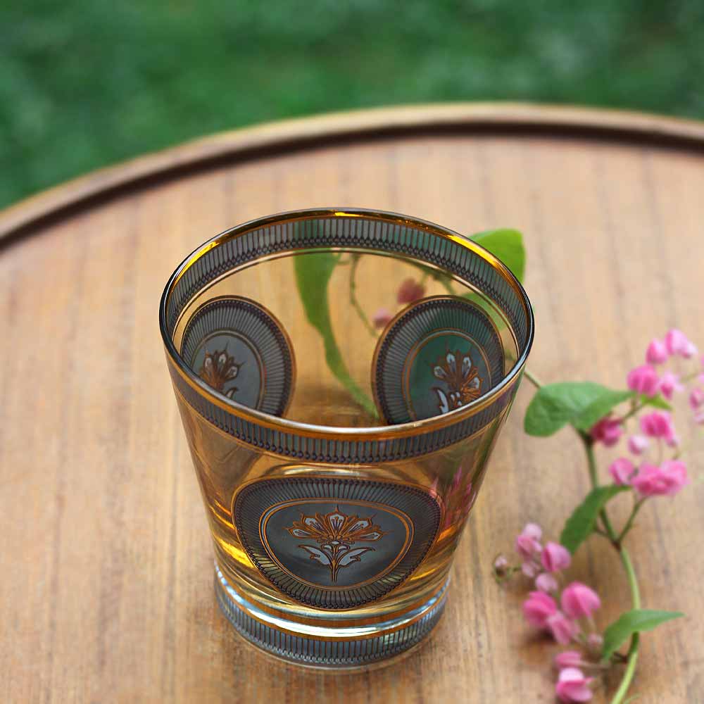 'Ashoka' Tumbler Glass (345ml) - (Set of Two)