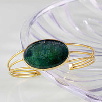 Green Corals Collection Adjustable Bracelet