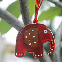 'Happy Haathi' - Hanging Ornament