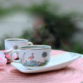 'Bundi Mahal' Tea Cup & Cookie Plate (230ml)