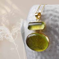 Yellow Mist Collection Pendant