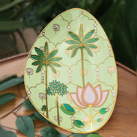 'Pichwai Kamal' Organic Plate (Extra Large / Medium)