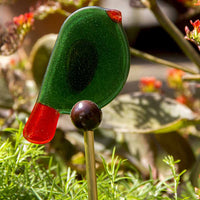 Birdie Garden Stakes  - Green & Red