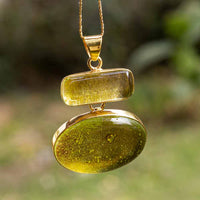Yellow Mist Collection Pendant