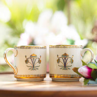 'Parchin Kari' Tea Cups (250ml) - Set of Two