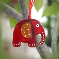 'Happy Haathi' - Hanging Ornament