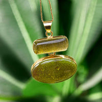 Yellow Mist Collection Pendant