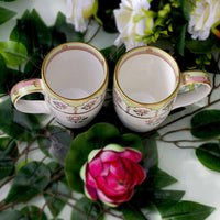 'Pichwai Kamal' Mugs - Set of Two (300ml)