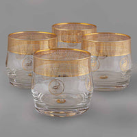 'Mayur Dwar' Tumbler Glass (340ml) - Set of Four