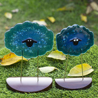 Bholi Bhed (Innocent Sheep) - (Sea Green / Aqua Blue)