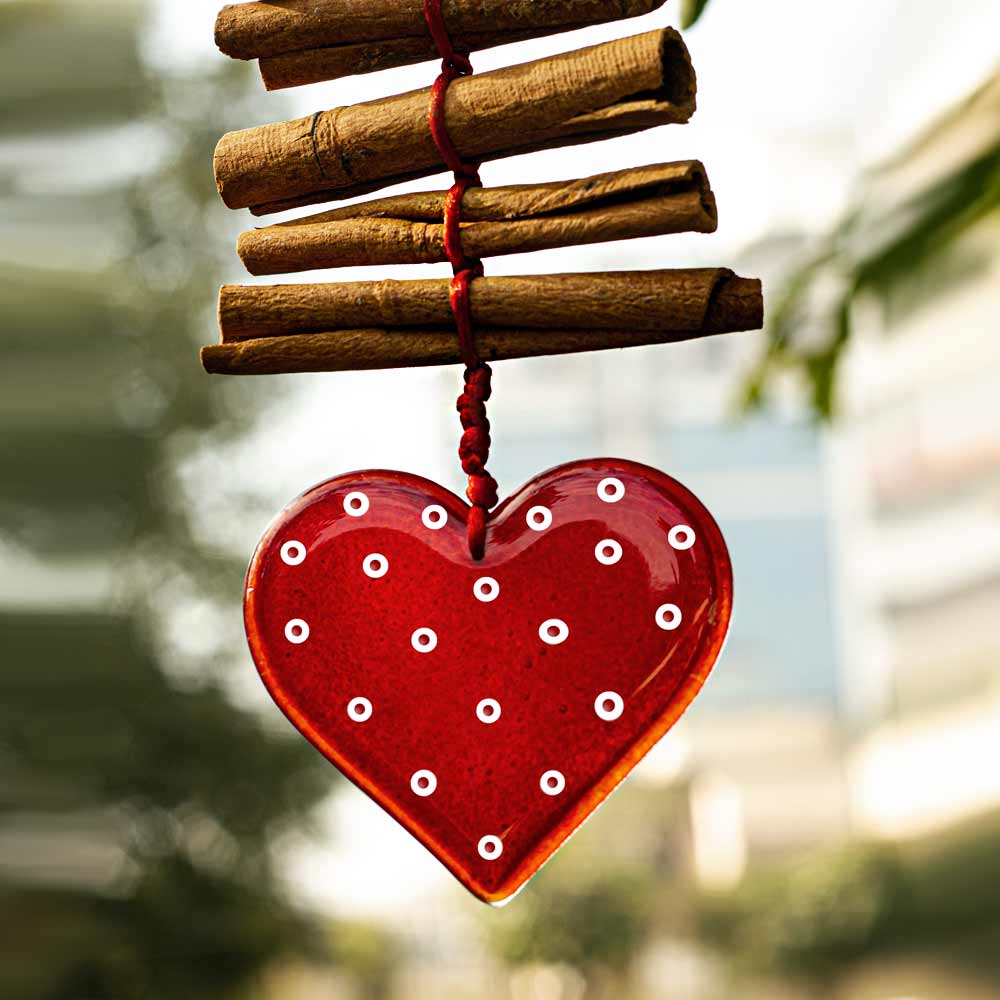 Cinnamon Heart Hanging