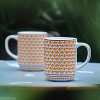Tulip Garden Tea Cups (250ml) - Set of Two