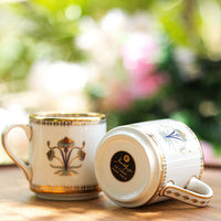 'Parchin Kari' Tea Cups (250ml) - Set of Two