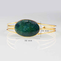 Green Corals Collection Adjustable Bracelet