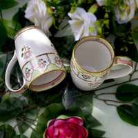 'Pichwai Kamal' Mugs - Set of Two (300ml)