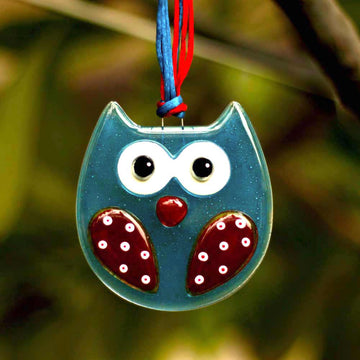 'Wise Old Owl' - Hanging Ornament