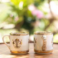 'Parchin Kari' Tea Cups (250ml) - Set of Two