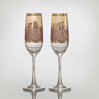 'Mitthu' Flute Glasses - (Set of Two)