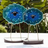 Bholi Bhed (Innocent Sheep) - (Sea Green / Aqua Blue)