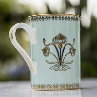 'Parchin Kari' Mugs - Blue (280ml)
