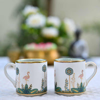 'Bundi Mahal' Tea Cups (250ml) - Set of Two