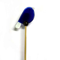 Birdie Garden Stakes  - Blue & White