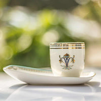 'Parchin Kari' Expresso Cup and Saucer (90ml)