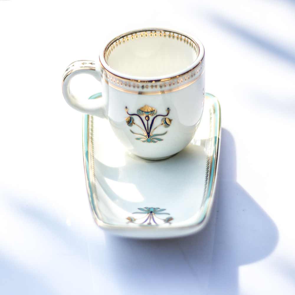 'Parchin Kari' Expresso Cup and Saucer (90ml)