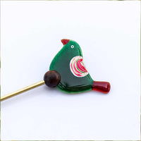 Bright & Quirky Pot Planter  - Green & Red