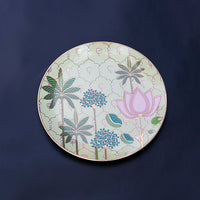'Pichwai Kamal' Dinner Plate (10in)