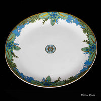 ‘Bundi Mahal’ Mithai Plate (10in dia x 3.5in height)