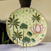 'Pichwai Kamal' Dinner Plate (10in)