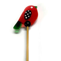 Birdie Garden Stakes  - Red & Green