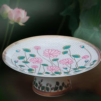 'Saroja' Mithai Plate (10in dia x 3.5in height))