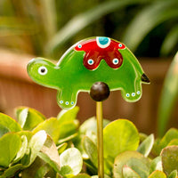'Thoughtful Tortoise' Plant Stake