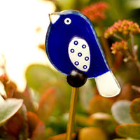 Birdie Garden Stakes  - Blue & White