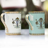 'Parchin Kari' Mugs - Blue (280ml)