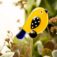 Birdie Garden Stakes  - Yellow & Blue