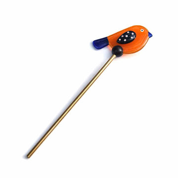 Birdie Garden Stakes  - Orange & Blue