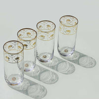 Pichwai Kamal Glass (375ml) - Set of Four