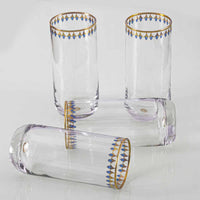 ‘Parchin Kari’ Glasses (375ml)-(Set of Four)