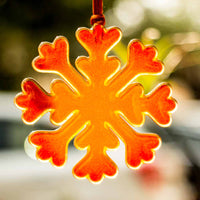 Gorgeous Studio Glass Snowflake